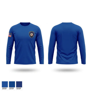 Long Sleeve Performance Shirt, Kirby Police Department, Police, Teamtime, Team time, sublimation, custom sports apparel, team uniforms, spirit wear, spiritwear, sports uniforms, custom shirts, team store, custom team store, fundraiser sports, apparel fundraiser