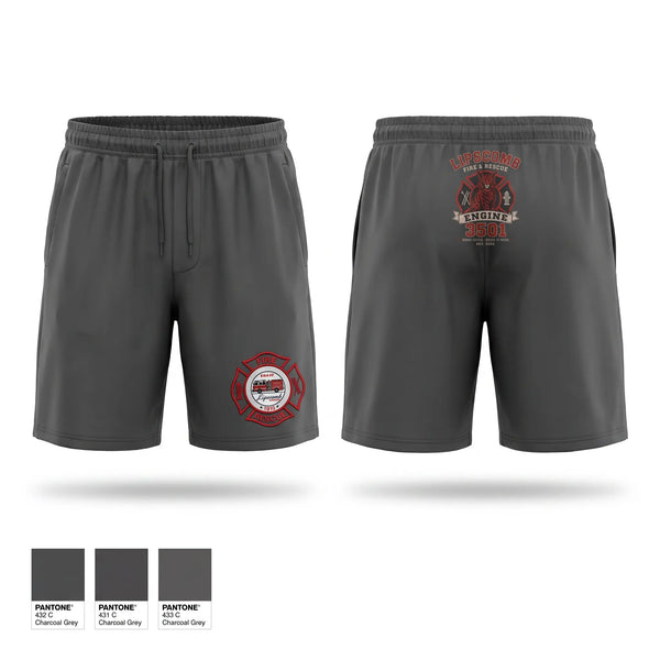 Athletic Shorts With Pockets, Lipscomb fire and rescue squad/Department, Fire Department, Teamtime, Team time, sublimation, custom sports apparel, team uniforms, spirit wear, spiritwear, sports uniforms, custom shirts, team store, custom team store, fundraiser sports, apparel fundraiser