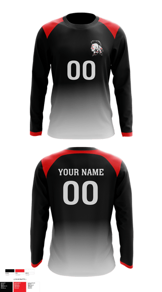 SHAWNEE HIGH SCHOOL VOLLEYBALL 34723371 Long Sleeve Performance Shirt - 1