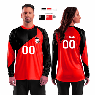 SHAWNEE HIGH SCHOOL VOLLEYBALL 34723371 Long Sleeve Performance Shirt -1