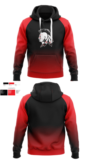 Shawnee High School	Volleyball 34723371 Hoodie - 2