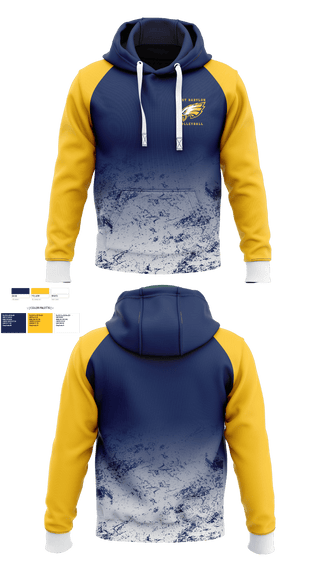 West Babylon High School	Volleyball 94859140 Hoodie - 1