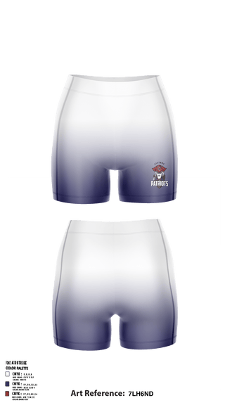 Victory Baptist Academy Volleyball 64921832 Women's Compression Shorts - 1