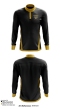 Hebbronville Junior High School Basketball 17170374 Quarter Zip Jacket - 1