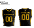 Hebbronville Junior High School Basketball 17170374 Basketball Uniform - 1