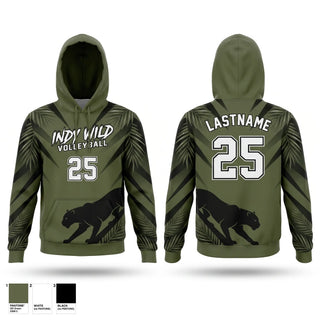 Hoodie, Indy Wild, Men's Volleyball, Teamtime, Team time, sublimation, custom sports apparel, team uniforms, spirit wear, spiritwear, sports uniforms, custom shirts, team store, custom team store, fundraiser sports, apparel fundraiser