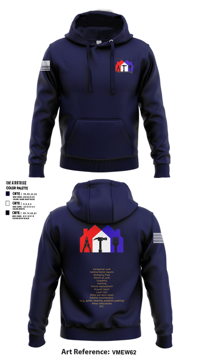 Earl's Handyman Home Repair ETC 89145223 Hoodie - 1