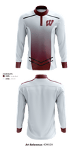 Waskom High School Volleyball 72378771 Quarter Zip Jacket -1