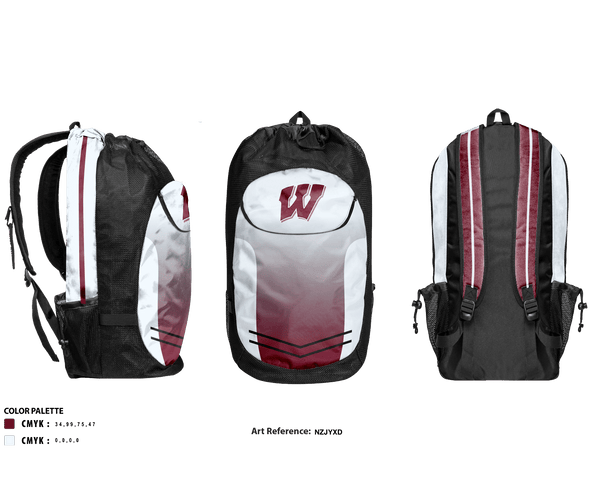 Waskom High School	Volleyball 72378771 Gear Bag - 1