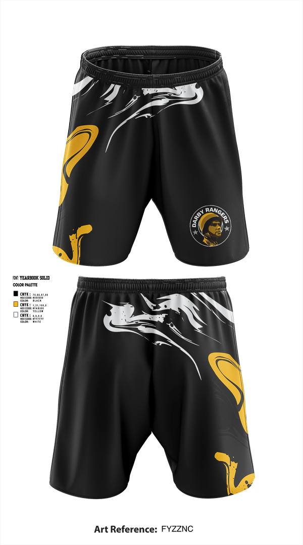 Darby Middle School 	Cross Country 88381014 Athletic Shorts With Pockets - 1