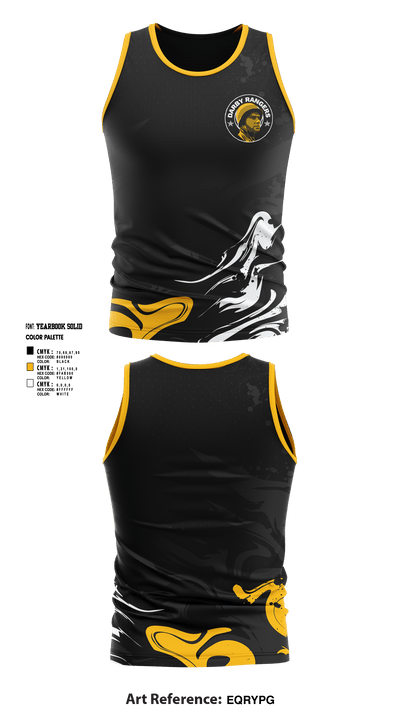 Darby Middle School 	Cross Country 88381014 Tank Top - 1