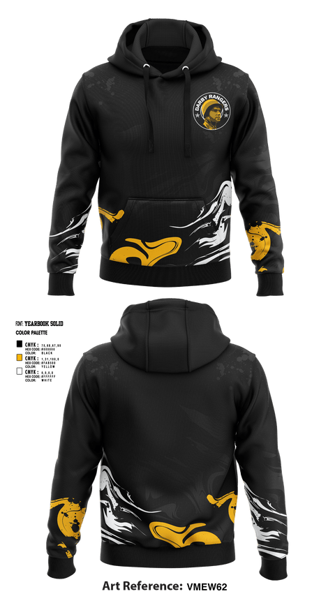 Darby Middle School 	Cross Country 88381014 Hoodie - 1