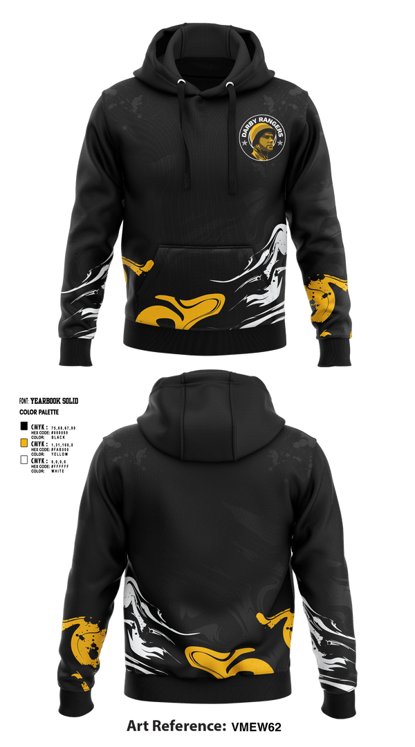Darby Middle School 	Cross Country 88381014 Hoodie - 1