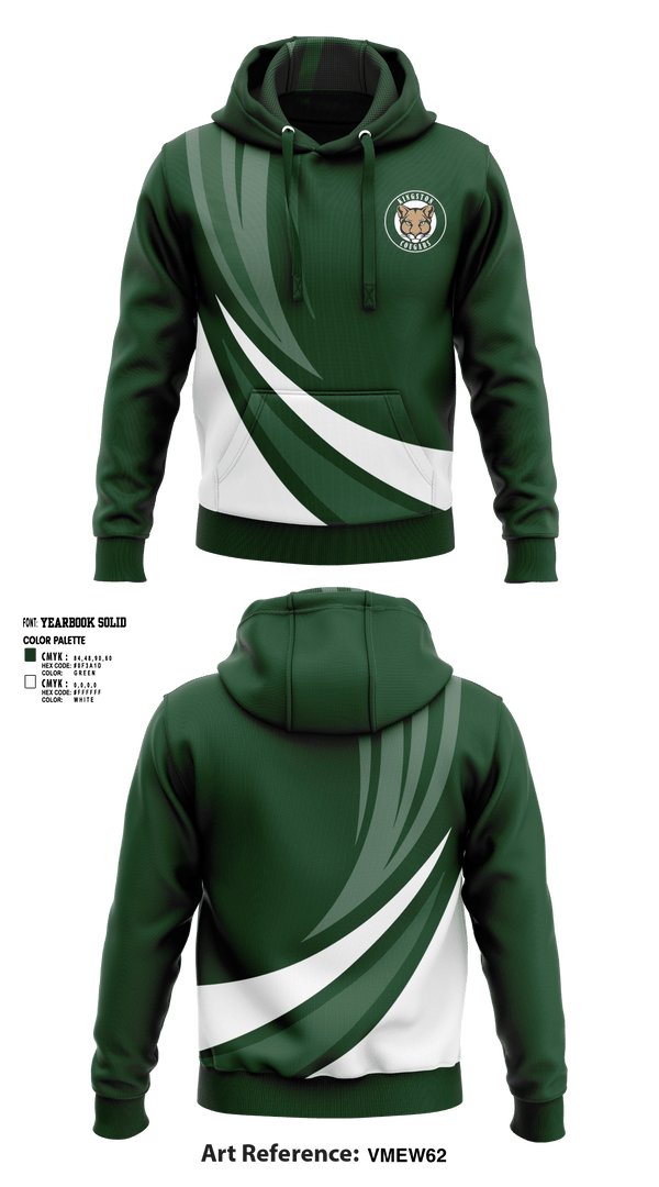 Kingston High School Cross Country 57254622 Hoodie - 1