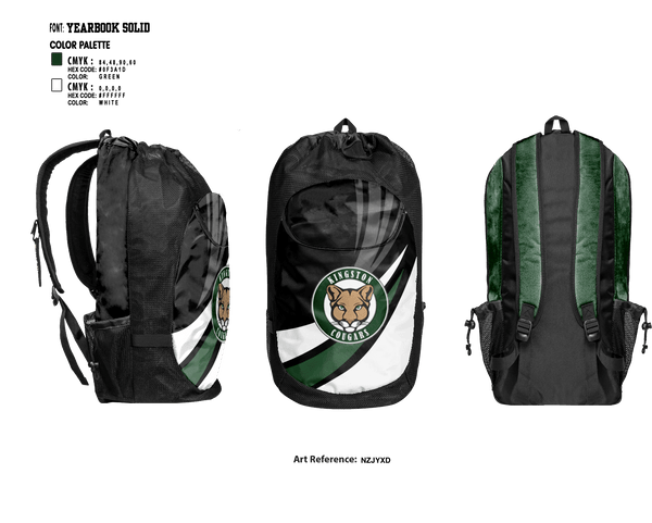 Kingston High School Cross Country 57254622 Gear Bag - 1