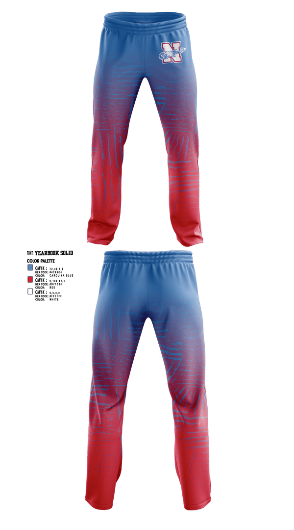 North Stanly High School Football 43364146 Sweatpants - 1
