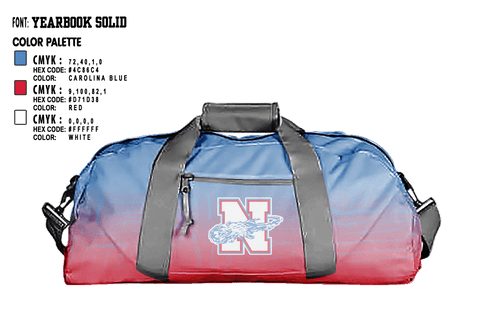 North Stanly High School Football 43364146  Duffle Bag - 1