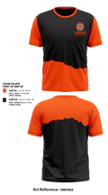 Rising Sun High School Cross Country 36373162 Short Sleeve Performance Shirt - 1