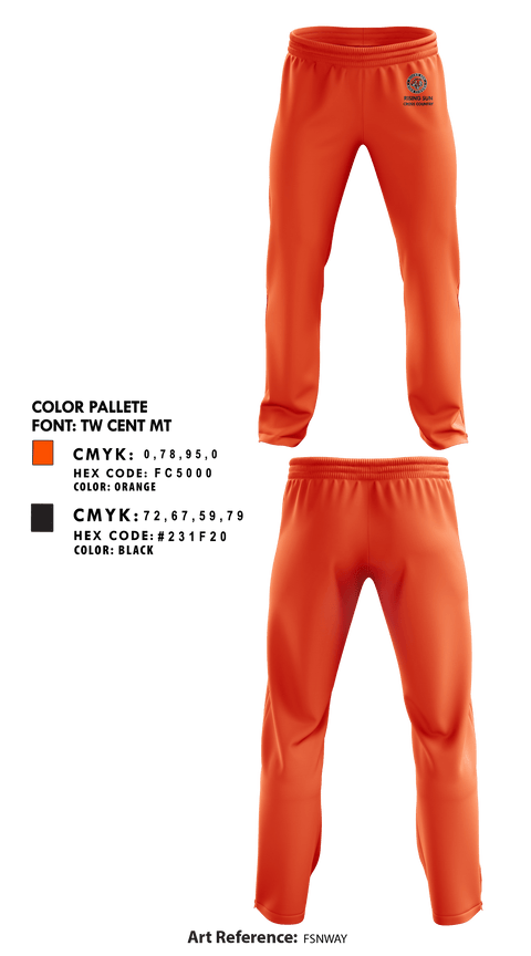 Rising Sun High School Cross Country 36373162 Sweatpants - 1