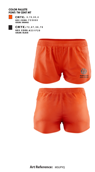 Rising Sun High School Cross Country 36373162 Track Shorts -1