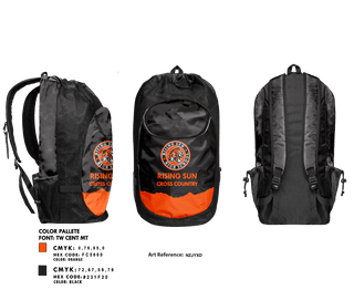 Rising Sun High School Cross Country 36373162 Gear Bag -1