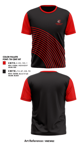 Community R-6 High School Cross Country 69678313 Short Sleeve Performance Shirt - 1