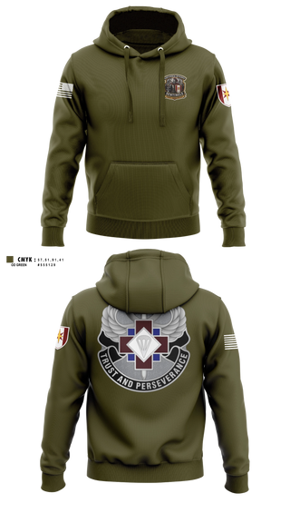 Hoodie, 528th MED DET COSC, Army, Teamtime, Team time, sublimation, custom sports apparel, team uniforms, spirit wear, spiritwear, sports uniforms, custom shirts, team store, custom team store, fundraiser sports, apparel fundraiser