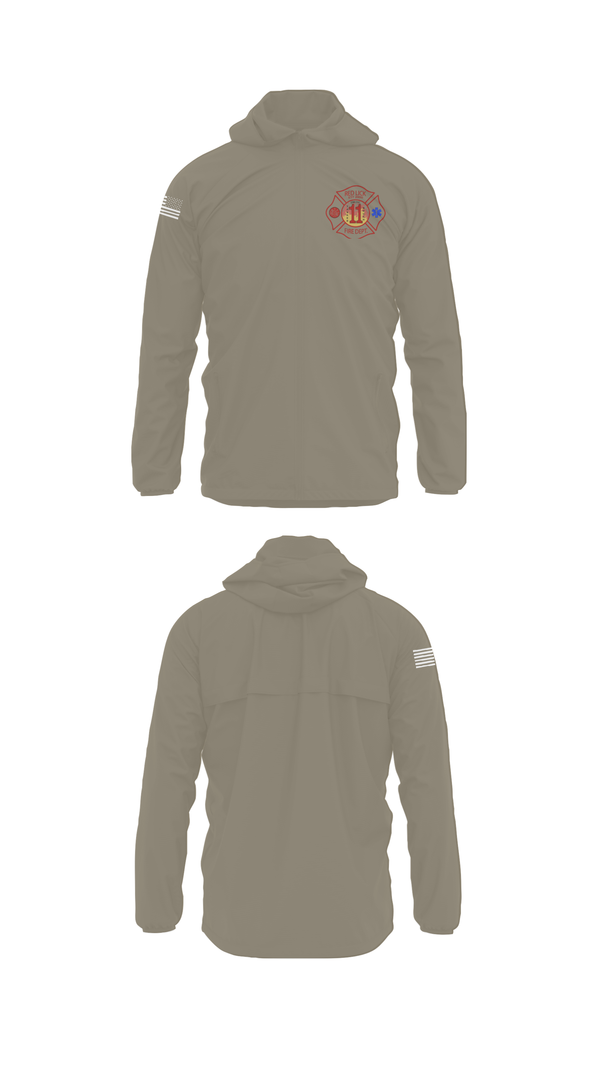 Windbreaker, Red Lick VFD, Fire Department, Teamtime, Team time, sublimation, custom sports apparel, team uniforms, spirit wear, spiritwear, sports uniforms, custom shirts, team store, custom team store, fundraiser sports, apparel fundraiser