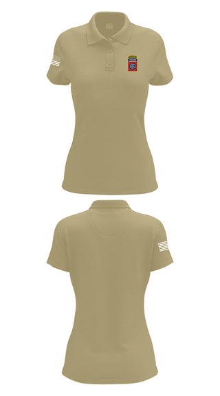 Womens Short Sleeve Performance Polo, 82nd airborne Division, , Teamtime, Team time, sublimation, custom sports apparel, team uniforms, spirit wear, spiritwear, sports uniforms, custom shirts, team store, custom team store, fundraiser sports, apparel fundraiser