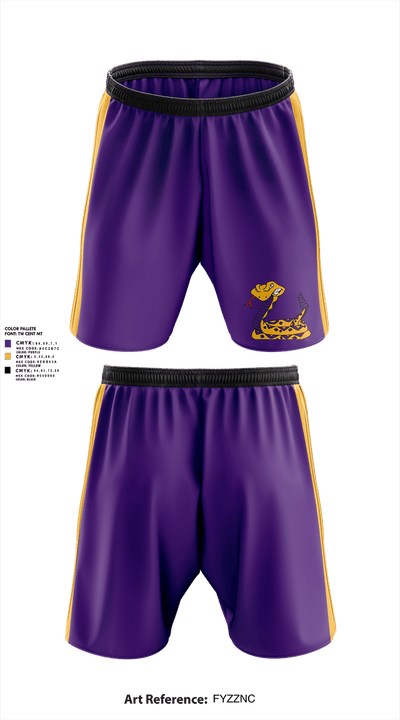 Austin Diamondbacks Athletic Shorts With Pockets - 1