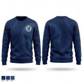 US Coast Guard Sector New York Lower Manhattan Aux Flotilla 11947666 Crew Neck Sweatshirt - 1
