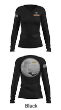 3rd Reconnaissance Division 86447085 Women's Long Sleeve V-neck Shirt - 37