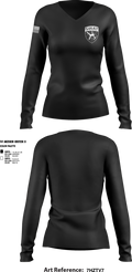 SWAT 94821555 Women's Long Sleeve V-neck Shirt - 1 (1)
