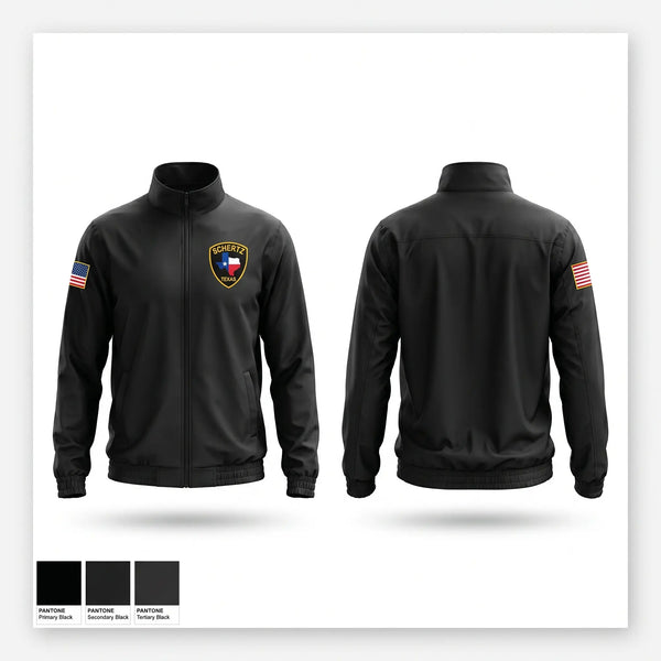 Windbreaker, Schertz PD, Police, Teamtime, Team time, sublimation, custom sports apparel, team uniforms, spirit wear, spiritwear, sports uniforms, custom shirts, team store, custom team store, fundraiser sports, apparel fundraiser