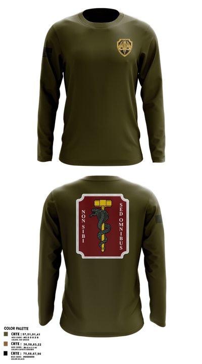 Hammer platoon, 566th MCAS 87088190 Long Sleeve Performance Shirt 1