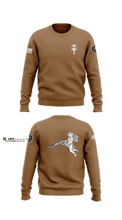 E TRP 3RD PLT WEAPONS SQUAD 26092004 Crew Neck Sweatshirt - 2