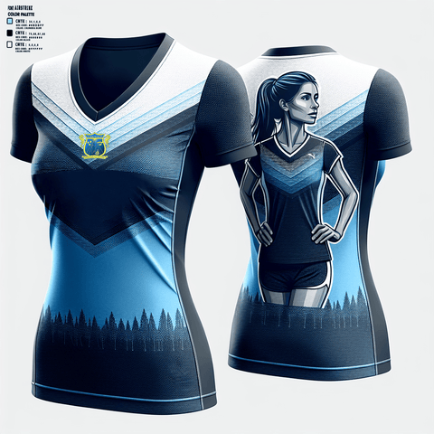 Lower Cape May Regional High School Cross Country 32826701 Women's Short Sleeve V-neck Shirt - 1