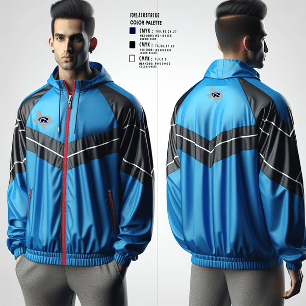 Rivercrest High School Football 76530296 Windbreaker - 1