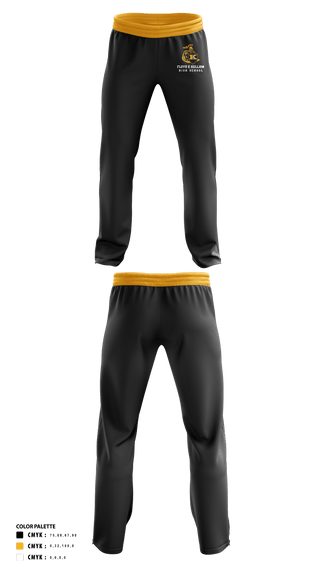 Floyd E Kellam High School Cross Country 93737190 Sweatpants - 1