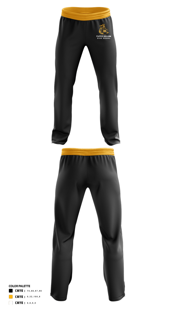 Floyd E Kellam High School Cross Country 93737190 Sweatpants - 1