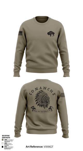 charlie-1-25-buffalo Crew Neck Sweatshirt - 2
