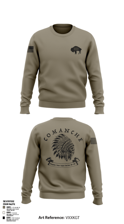 charlie-1-25-buffalo Crew Neck Sweatshirt - 2
