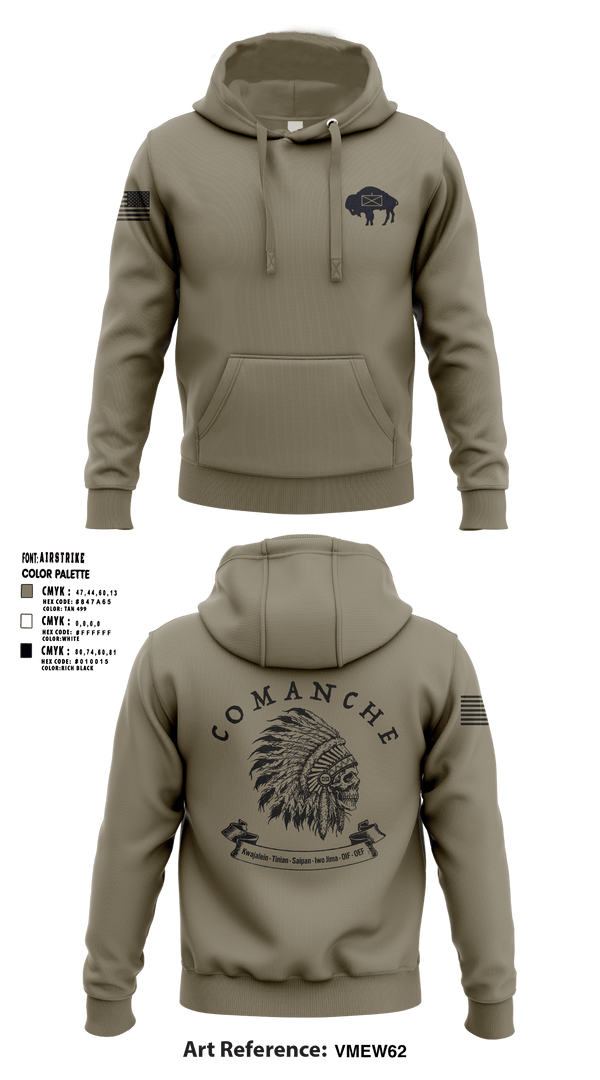 charlie-1-25-buffalo Hoodie - 2