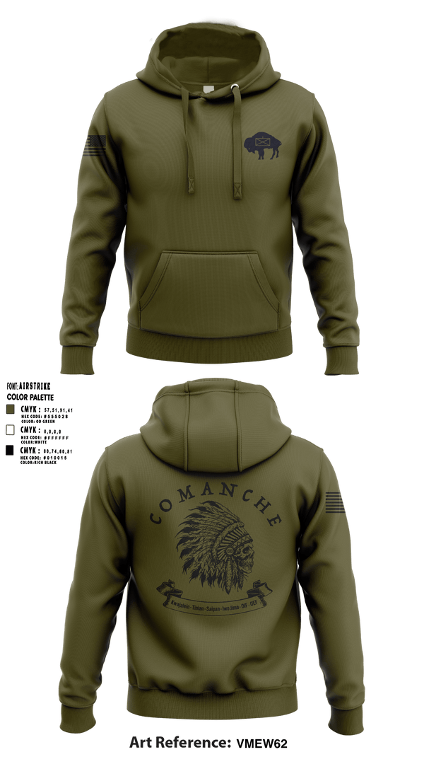 charlie-1-25-buffalo Hoodie - 3