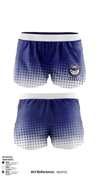 Perth Amboy Magnet School Soccer 11341970 Women's Shorts - 40