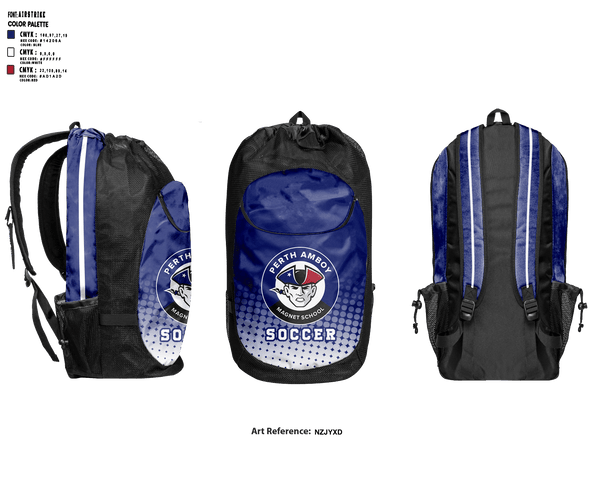 Perth Amboy Magnet School Soccer 11341970 Gear Bag - 40