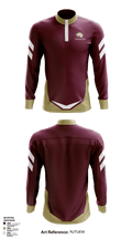 Western High School Golf 40736363 Quarter Zip Jacket - 1