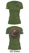 Baybrook Army Recruiting Company 58064560 Women's Short Sleeve V-neck Shirt - 48