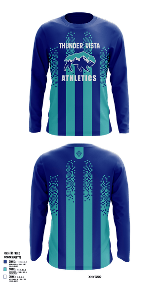 Thunder Vista MS 68035826 Long Sleeve Performance Shirt - 1