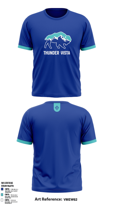 Thunder Vista MS 68035826 Short Sleeve Performance Shirt - 2